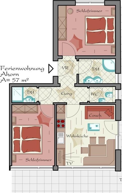 Appartementhaus Sennhuettn Finkenberg Luaran gambar
